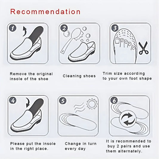 3 Layer Height Increase Insoles – Adjustable 3 cm to 7 cm | Soft, Comfortable & Shock-Absorbing | Elevator Shoe Inserts for Men & Women