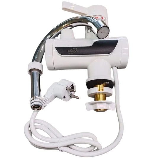 Electric Instant Heating Faucet | Digital Temperature Display | Plastic handle | Kitchen & Bathroom Hot Water Tap