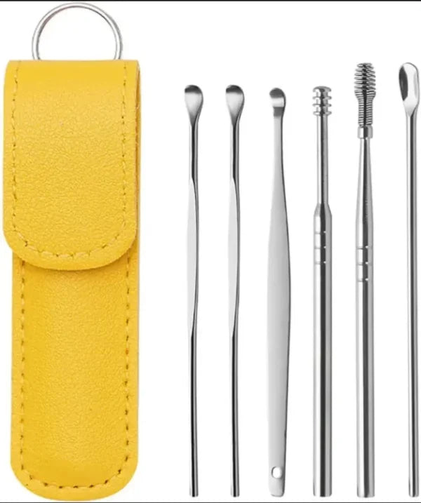 6-Piece Ear Wax Cleaning Kit | Portable & Easy to Use