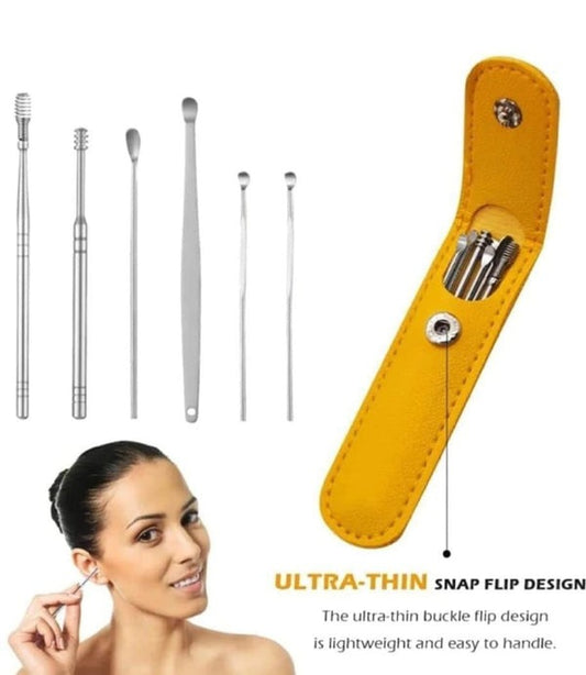 6-Piece Ear Wax Cleaning Kit | Portable & Easy to Use
