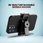 NeePho P170S Selfie Stick Tripod | Extendable , Bluetooth Remote, Universal Smartphone Mount | Durable Metal Build & Lightweight Design