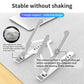 Plastic Foldable & Portable Laptop Stand | Lightweight Adjustable Laptop Holder | High-Quality ABS