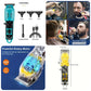 Daling Transparent LCD Electric Hair Trimmer | USB Rechargeable | Professional Grooming | FR-D-8268