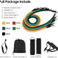 Gym Belt with Box | 5-in-1 Power Exercise Resistance Band Set | Adjustable Fitness Equipment for All