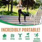 Gym Belt with Box | 5-in-1 Power Exercise Resistance Band Set | Adjustable Fitness Equipment for All