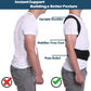 Back Pain Relief Posture Corrector Belt | Adjustable Support for Spine, Shoulder & Lumbar Alignment | XXL