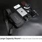 Black Multifunction Anti-Theft USB Charging Crossbody Shoulder Bag | Stylish, Secure & Travel-Ready