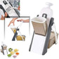 Brava Spring Vegetable Slicer Chopper | Manual Mandoline Cutter Grinder | Multi-Function Fruit & Vegetable Slicer