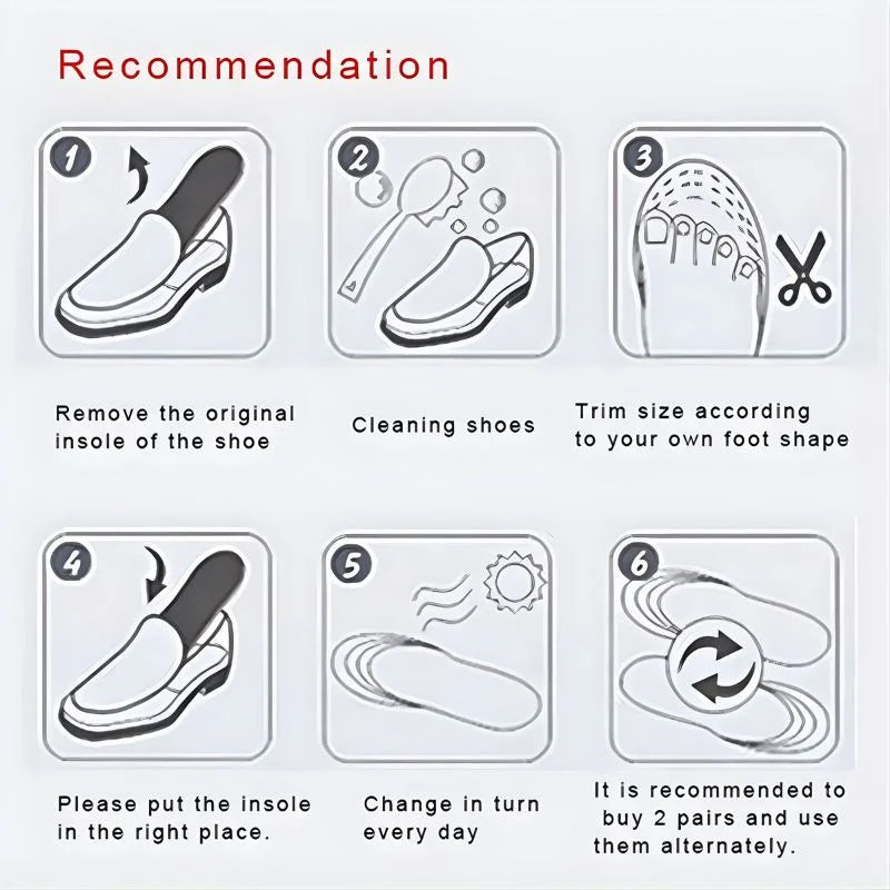 4 Layer Height Increase Insoles – Adjustable 3 cm to 9 cm | Soft, Comfortable & Shock-Absorbing | Elevator Shoe Inserts for Men & Women