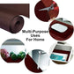 Anti-Slip Fridge & Shelf Mat | Waterproof Washable Liner for Kitchen Drawers Cabinets | Brown