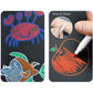 Erasable Doodle Drawing Book for Kids | Reusable Waterproof Activity Book with 3 Pens & 3 Wipes | Random Designs
