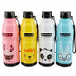 Kids Water Bottle 650ml | Cute Minions Panda Rabbit Design | Leak-Proof BPA Free | Random Color