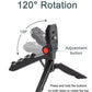 AY-49 Video Making Kit | All-in-One Vlogging Tripod with Wireless Remote, Microphone, LED Light & Mobile Holder