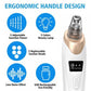 Blackhead Suction Remover Portable Pore Cleaner with LED Display and Multiple Suction Levels
