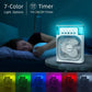 10-Inch Large Portable Air Conditioner Fan | USB Electric Fan with LED Night Light, Mist & Humidifier Function | Random Color